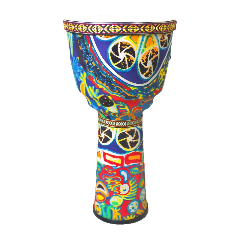 Musical Instrument Gif - 10 بوصة Djembe طبل كبير الكبار