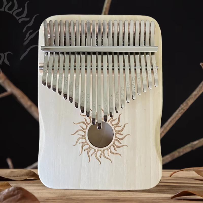 Musical Instrument Easy To Learn For Adults - آلة كاليمبا خشبية محمولة بـ 17