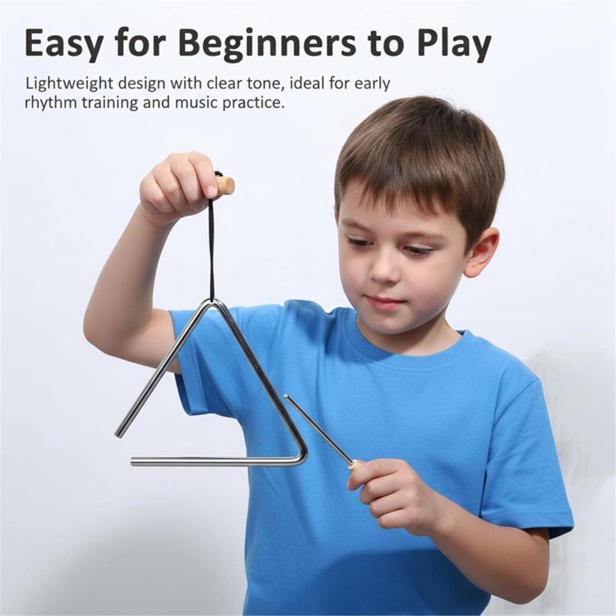 Triangle Beater Music - B72ABG قطعتان من مثلثات الآلات الموسيقية