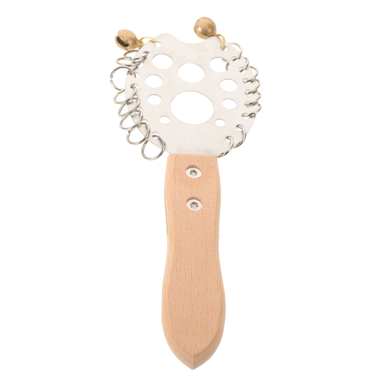 Musical Instrument Rattle - إكسسوار دجيمبي أفريقي محمول باليد بمقبض