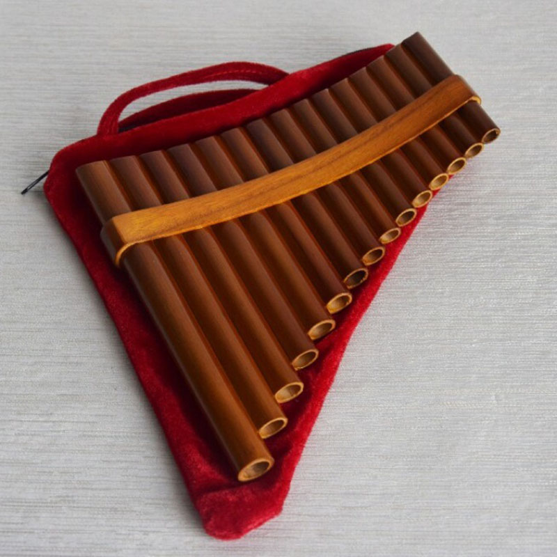 Musical Instrument Pipe - آلة بان فلوت من الخيزران بـ
