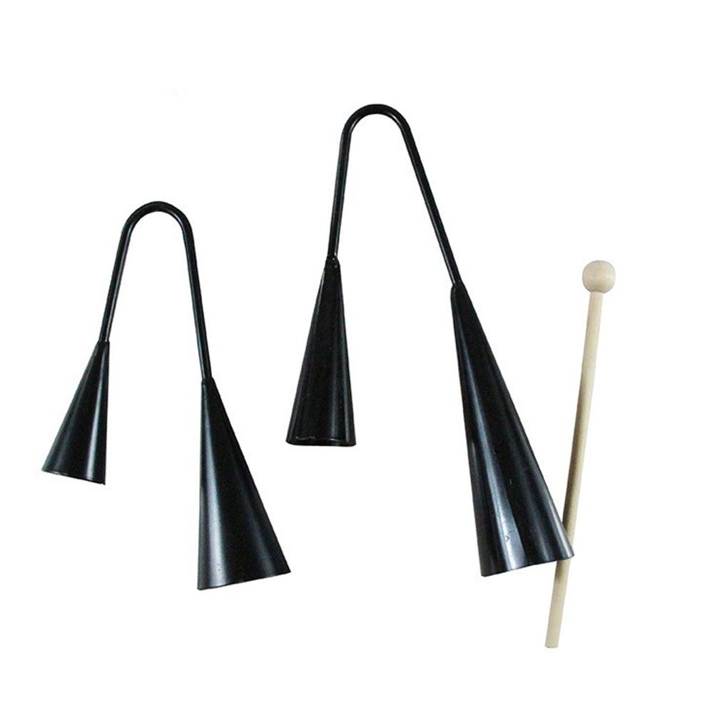 Musical Instrument Agogo - جرس Agogo ذو القرن المزدوج آلة