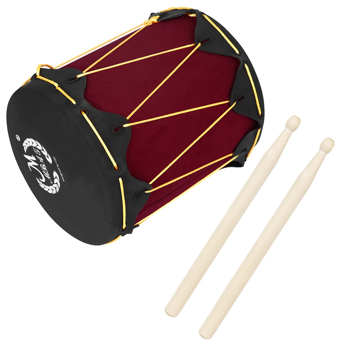 Musical Instrument Indian - الطبول الهندية الدف المطاطي المزدوج مع