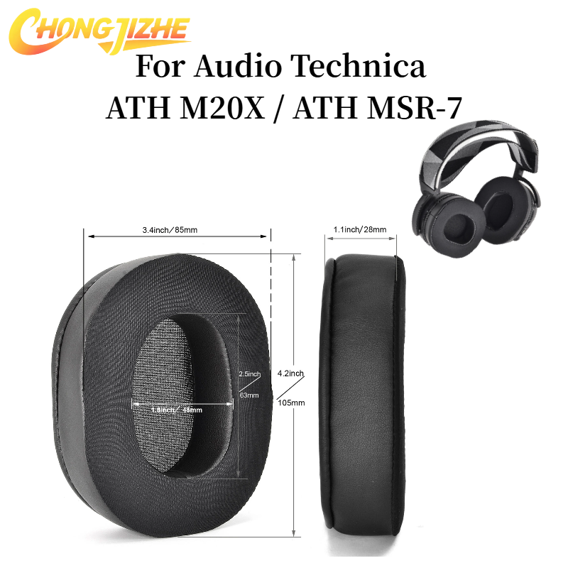 Audio Technica Headphone Ath-M20X - استبدال وسادات الأذن رغوة بطانة للأذن
