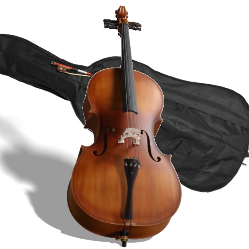 Musical Instrument In Orchestra - 4/4 لوحة تشيلو من خشب الباسوود