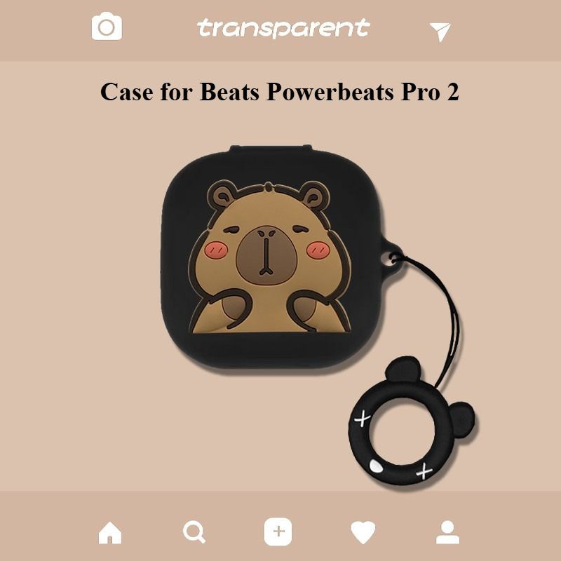 Beats Headphone Powerbeats Pro - غطاء سيليكون متوافق مع سماعات Beats