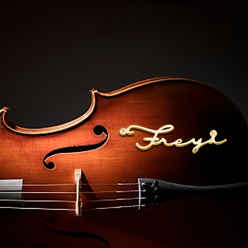 Musical Instrument With Names - [مخصص] لوحات أسماء زخرفية مع أسماء
