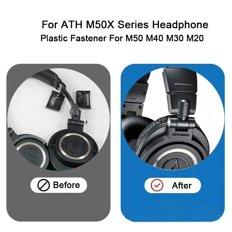 Audio Technica Headphone Ath-M20X - قفل بلاستيكي بديل جديد لسماعات الرأس