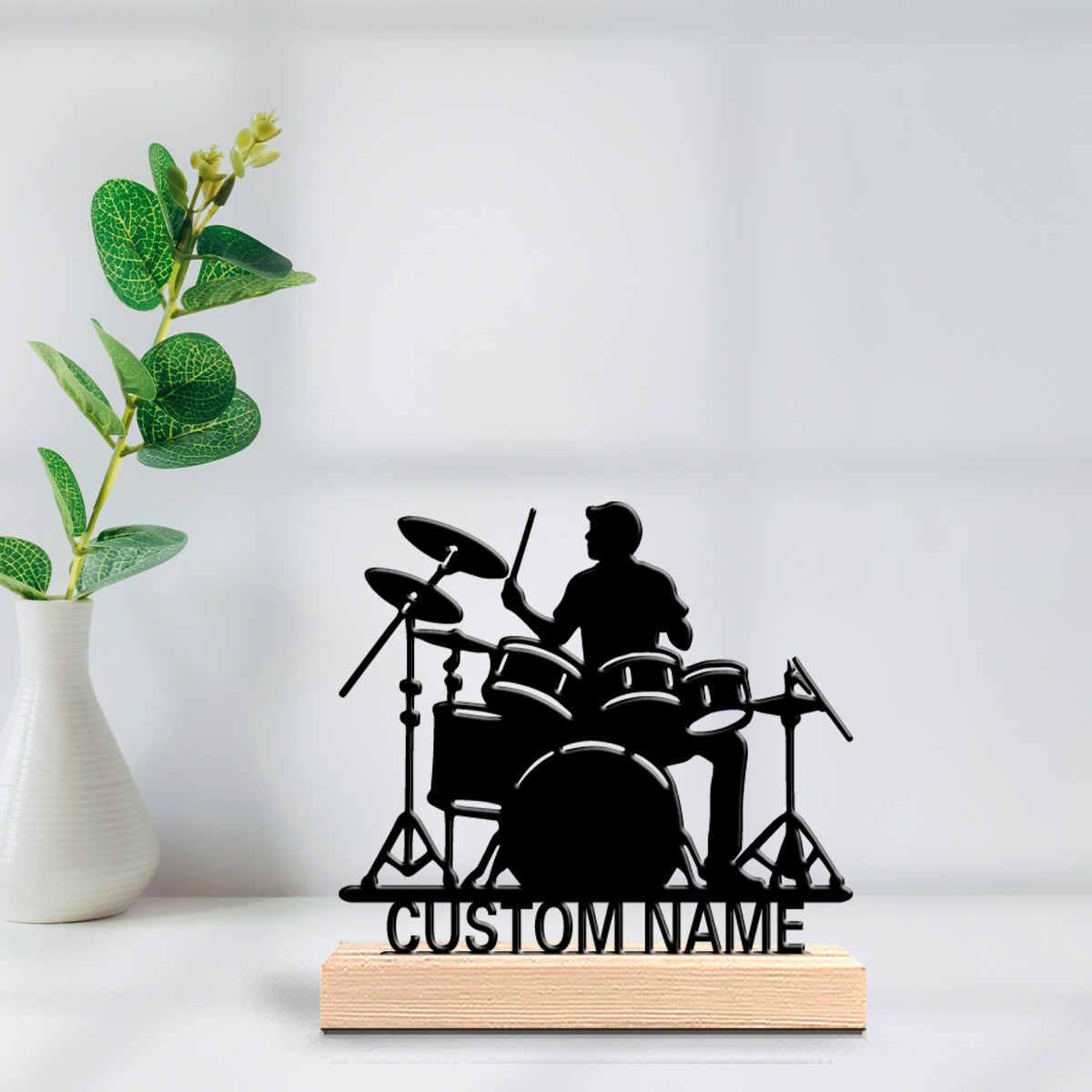 Musical Instrument With Names - 1 قطعة اسم مخصص فاز طبل