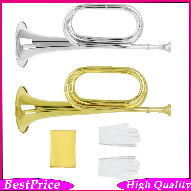 Musical Instrument In Orchestra - بوق عسكري إسباني فاخر من النحاس،