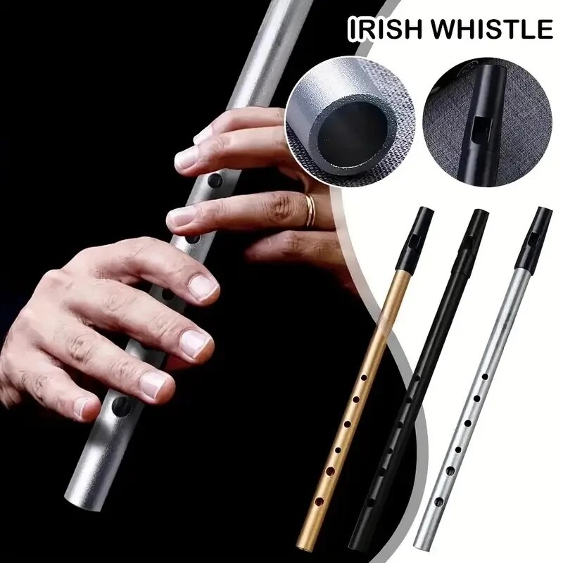 Penny Whistle D - صافرة ميواير الايرلندية الأصيلة مع 6