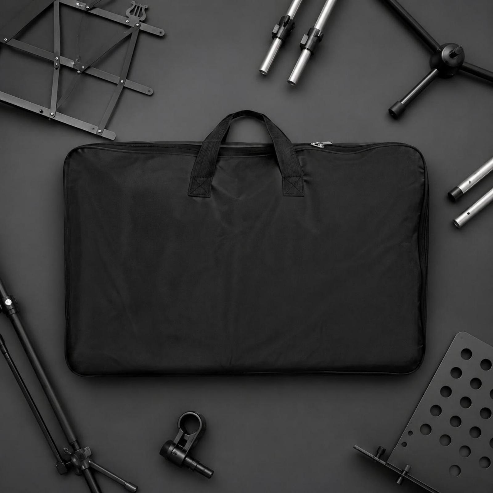 حقيبة تخزين سوداء متينة من قما - مراجعة Musical Instrument Bag وسعره