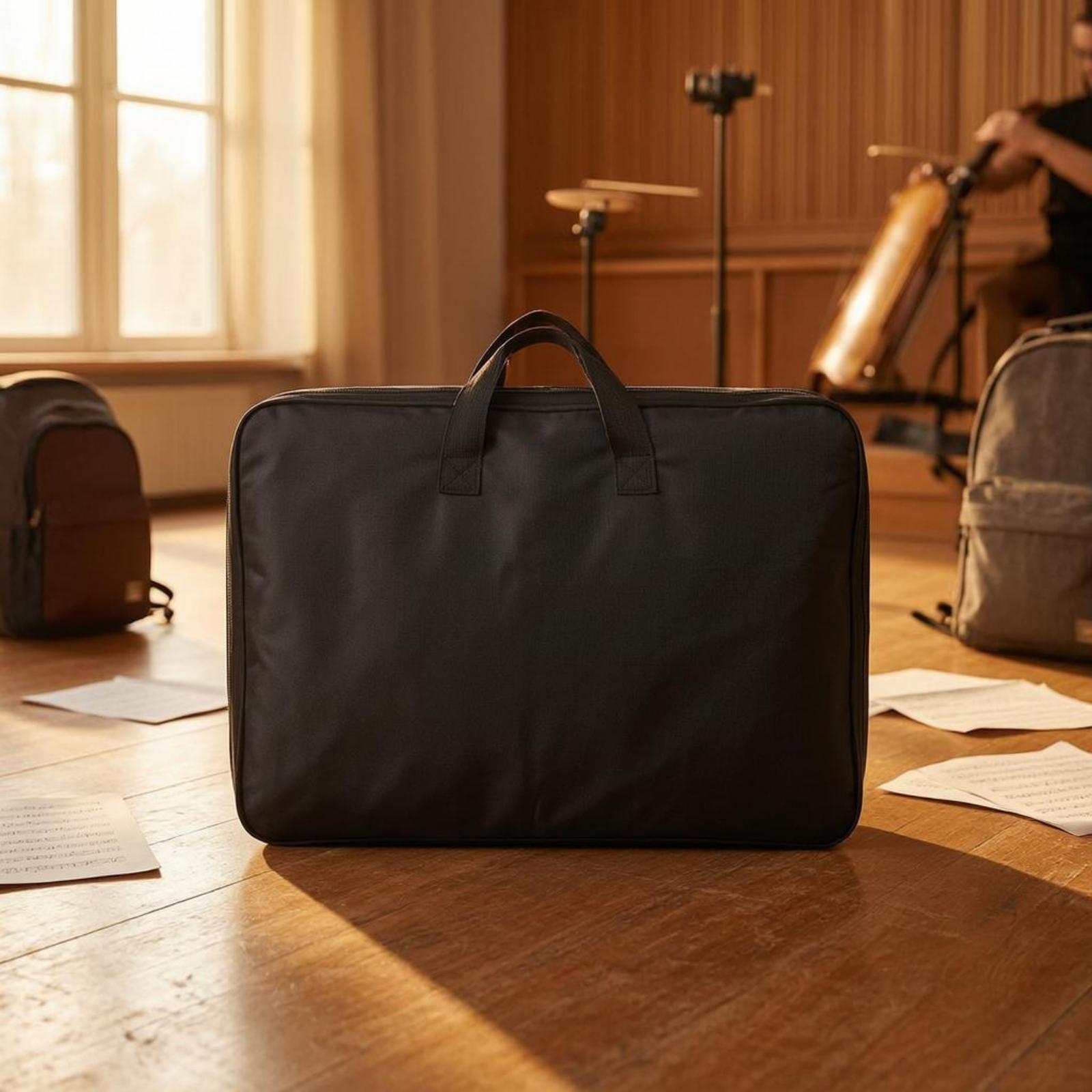 حقيبة تخزين سوداء متينة من قما - مراجعة Musical Instrument Bag وسعره