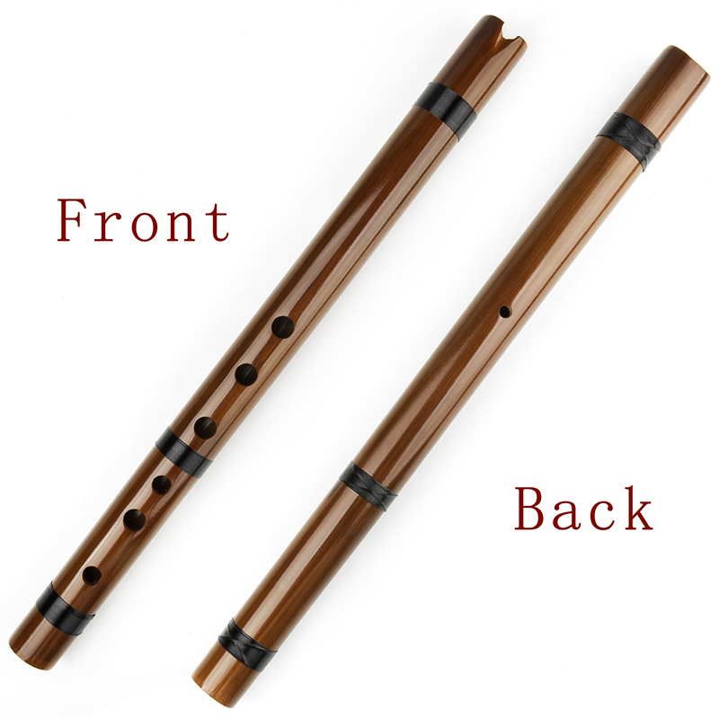 G Key Brown Flute Quena آلة مو - مراجعة Musical Instrument Indian وسعره