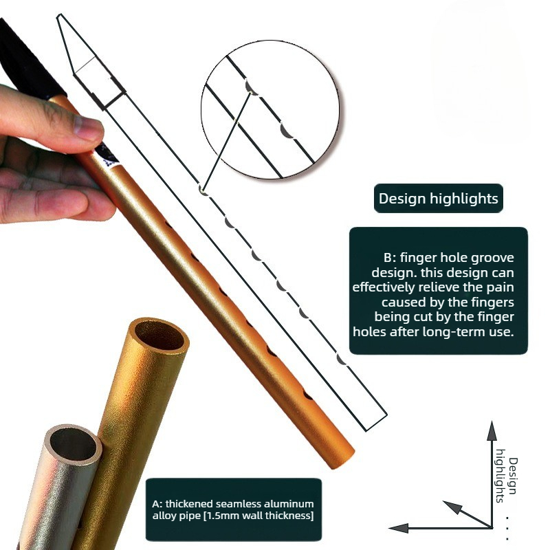 صفارة أيرلندية أصلية بـ 6 ثقوب - مراجعة Penny Whistle D وسعره