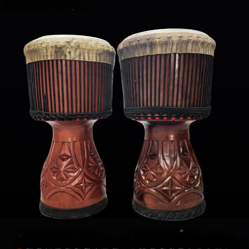 المهنية الأفريقية Djembe طبل أ - مراجعة Musical Instrument Types وسعره