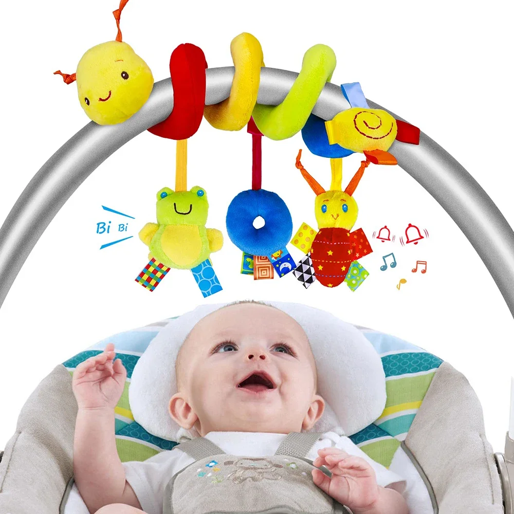 ألعاب عربة الأطفال الحلزونية ل - مراجعة Musical Instrument Rattle وسعره