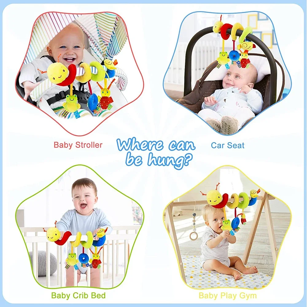 ألعاب عربة الأطفال الحلزونية ل - مراجعة Musical Instrument Rattle وسعره