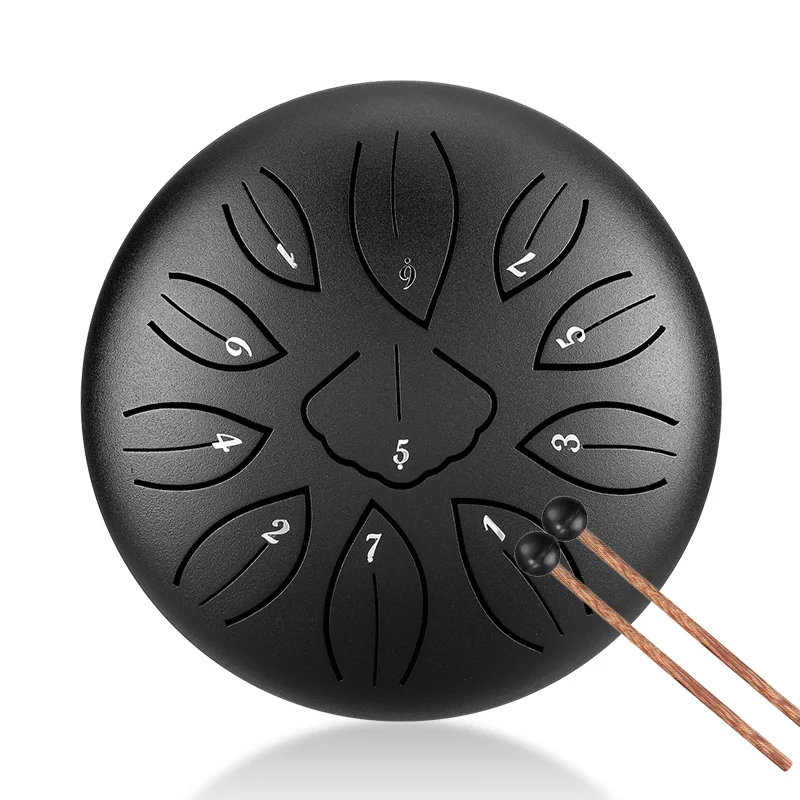 طبلة هلورو الفولاذية 6 بوصات ب - مراجعة Musical Instrument Handpan وسعره