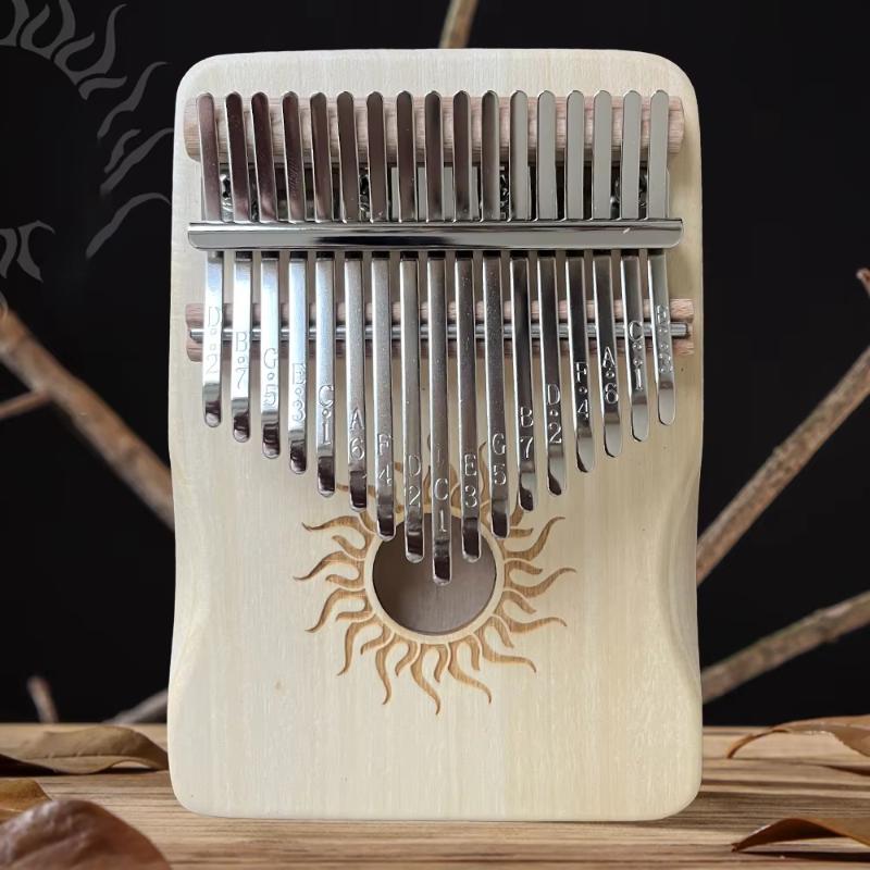آلة كاليمبا خشبية محمولة بـ 17 - مراجعة Musical Instrument Easy To Learn For Adults وسعره