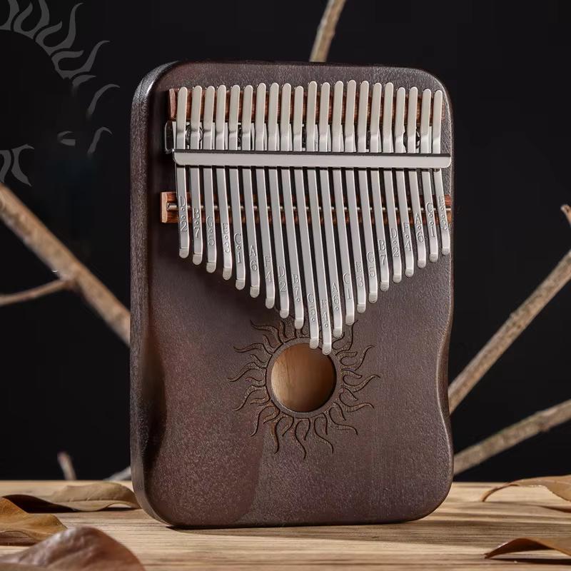 آلة كاليمبا خشبية محمولة بـ 17 - مراجعة Musical Instrument Easy To Learn For Adults وسعره