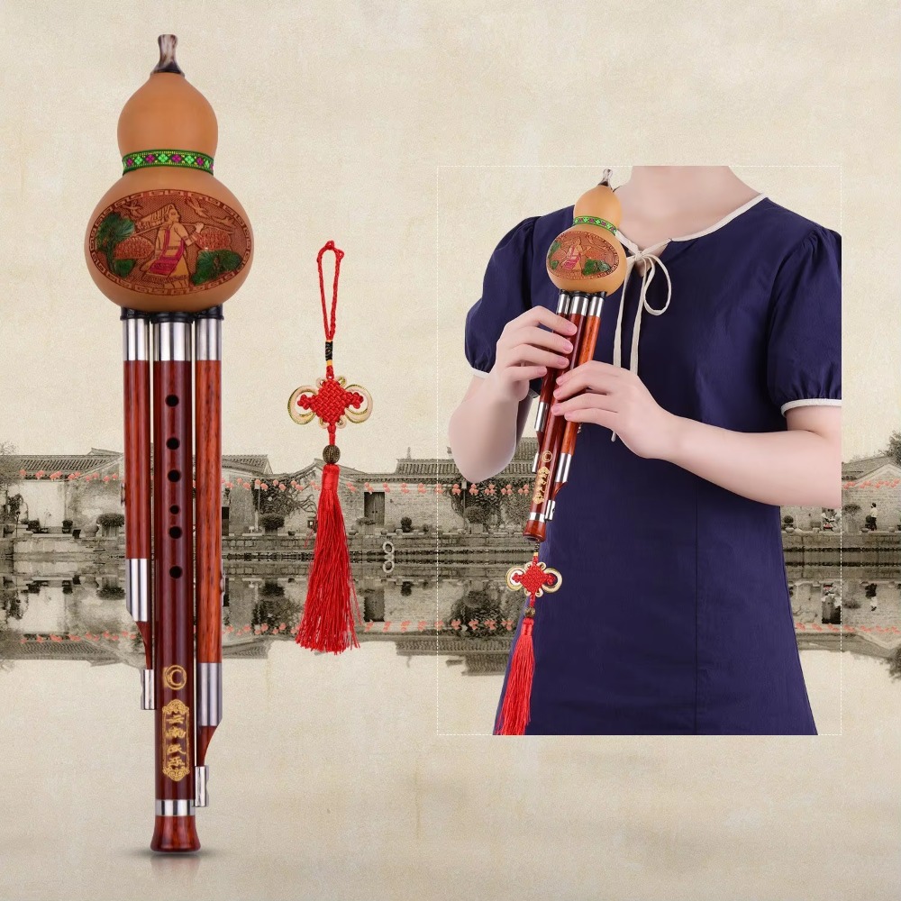 آلة موسيقية صينية تقليدية: فلو - مراجعة Musical Instrument Of وسعره