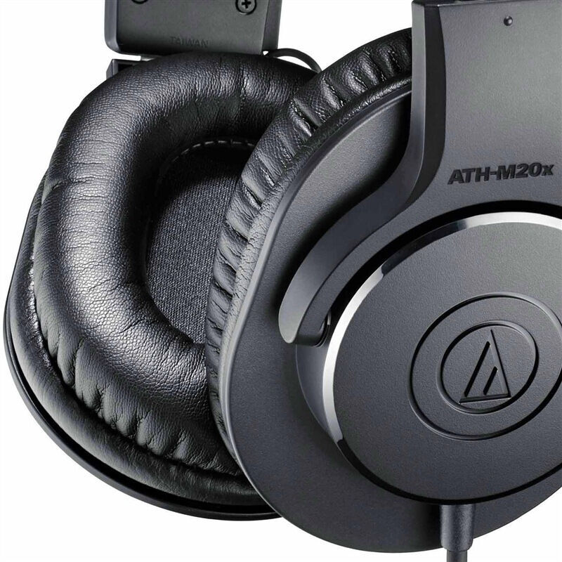 ATH-M20X سماعات رأس احترافية أ - مراجعة Audio Technica Headphone Ath-M20X وسعره