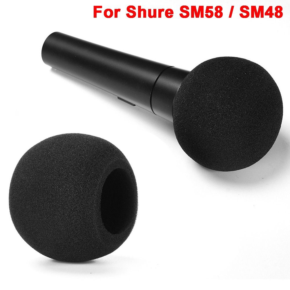 غطاء ميكروفون بديل من الإسفنج  - مراجعة Shure Mic Sm58 وسعره