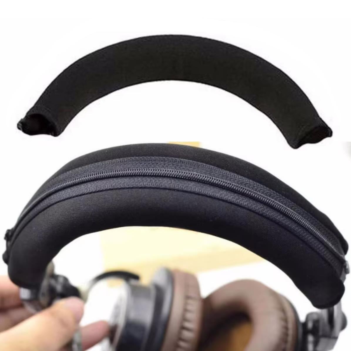 غلاف واقي لسماعات الرأس ، وساد - مراجعة Audio Technica Headphone Ath-M20X وسعره
