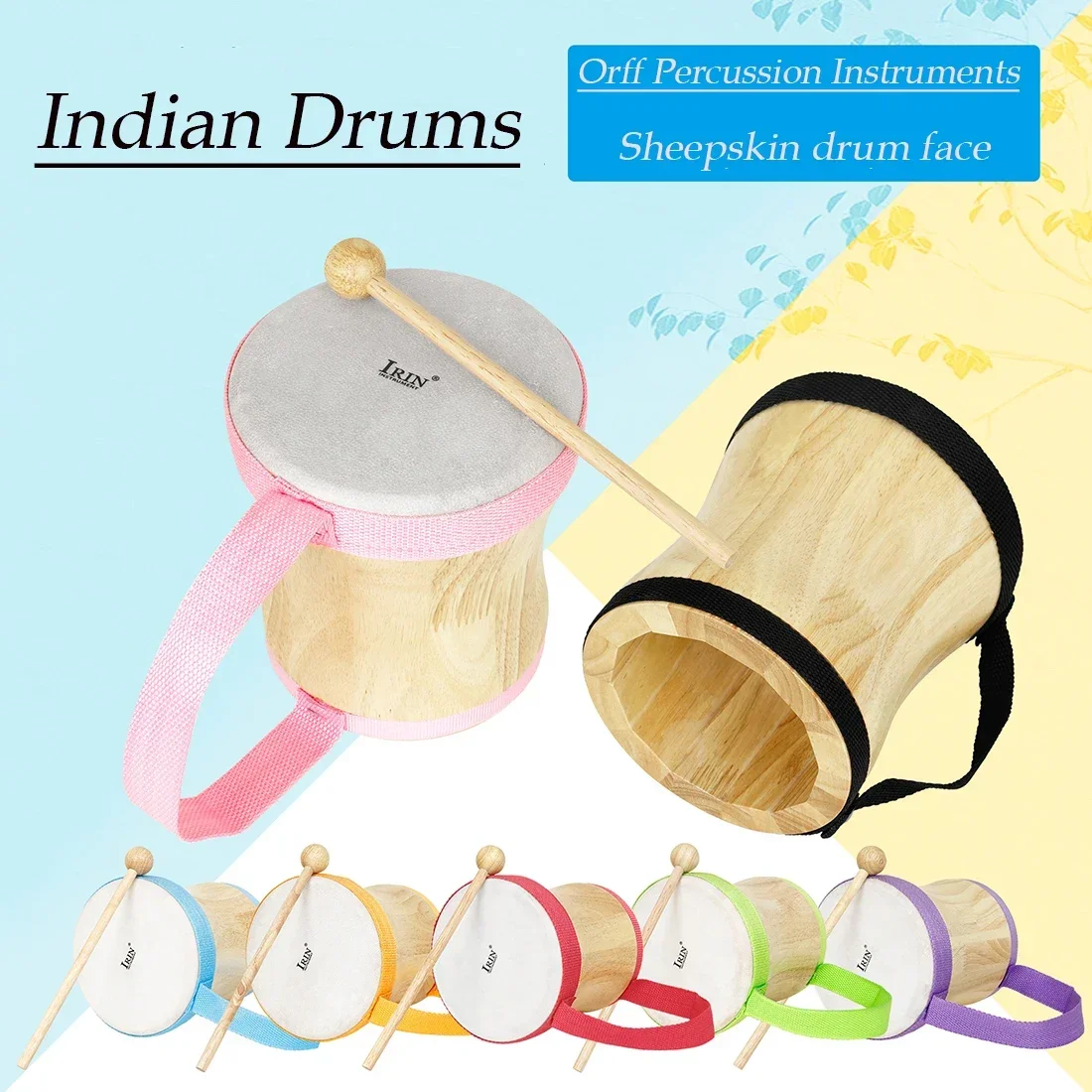 IRIN الطبول الهندية الطبول الي - مراجعة Musical Instrument Indian وسعره