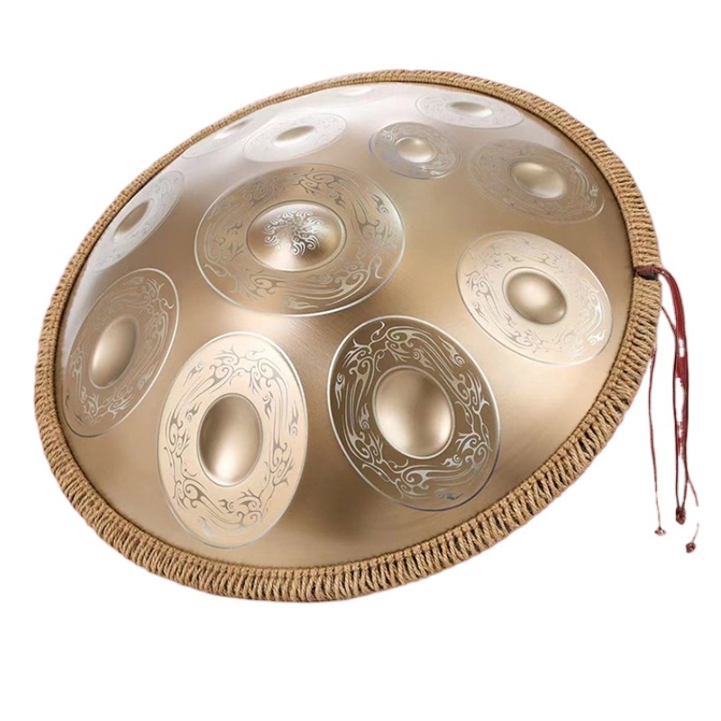 18 بوصة الفولاذ المقاوم للصدأ  - مراجعة Musical Instrument Handpan وسعره