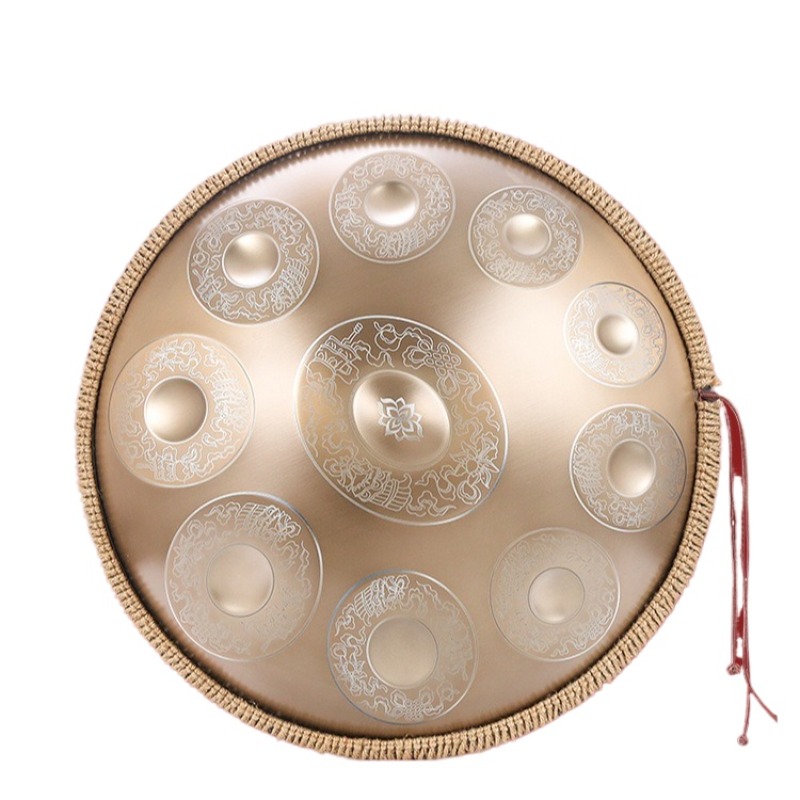 18 بوصة الفولاذ المقاوم للصدأ  - مراجعة Musical Instrument Handpan وسعره