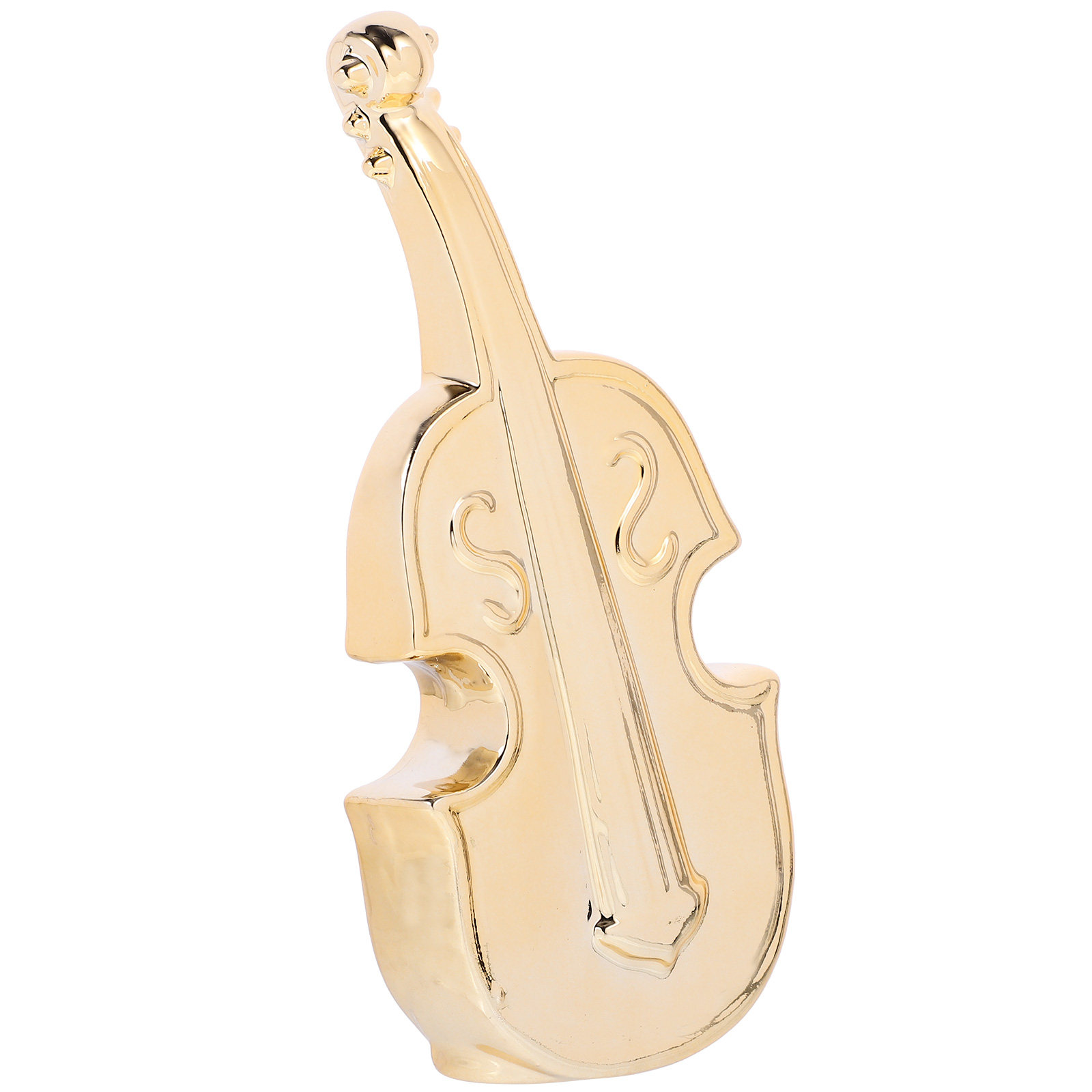 زينة سيراميك على شكل تشيلو واق - مراجعة Musical Instrument Photo وسعره