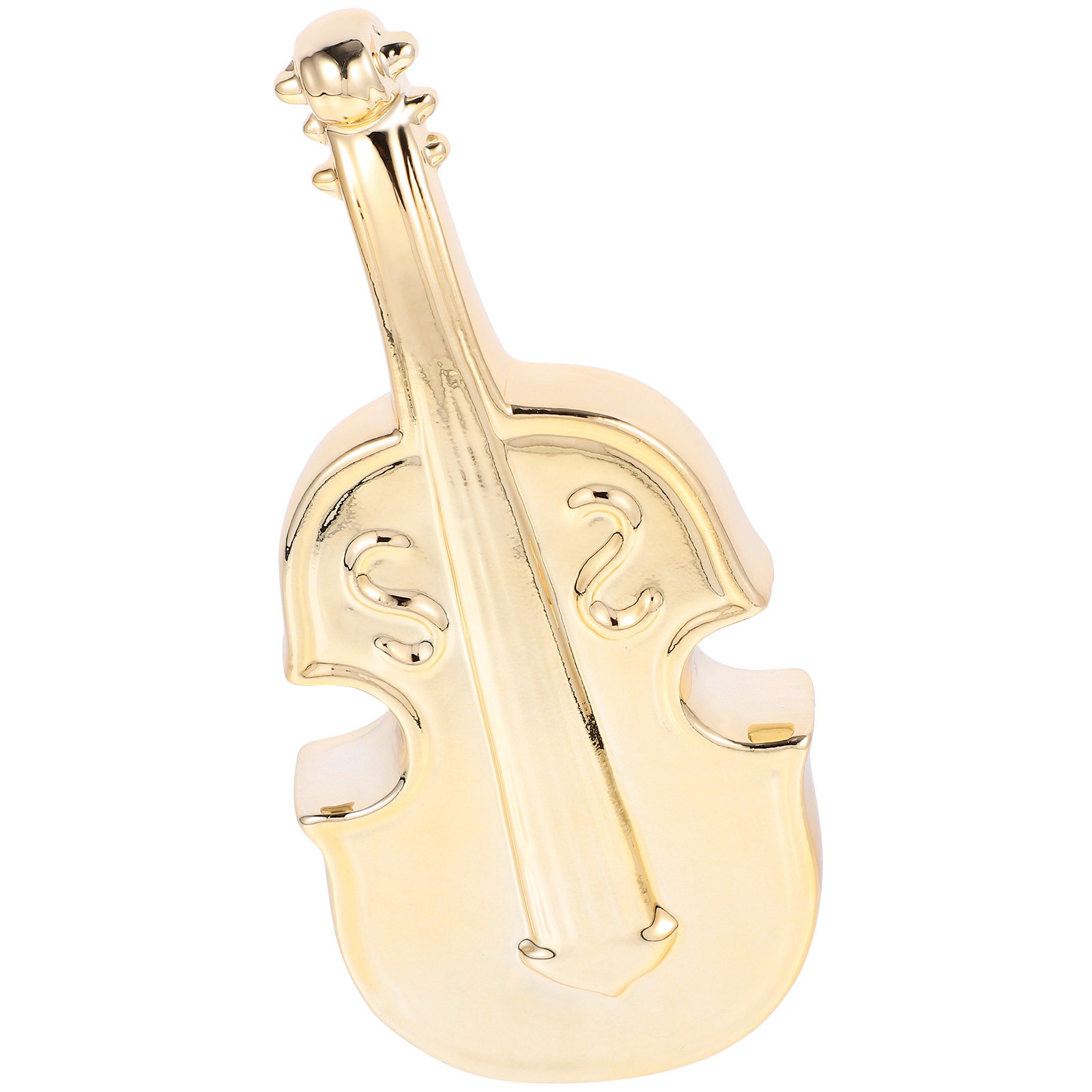 زينة سيراميك على شكل تشيلو واق - مراجعة Musical Instrument Photo وسعره