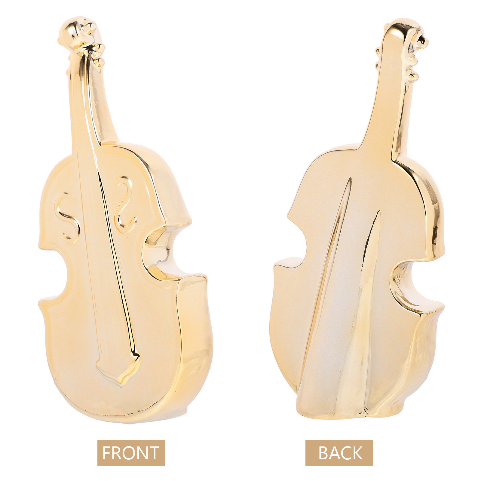 زينة سيراميك على شكل تشيلو واق - مراجعة Musical Instrument Photo وسعره
