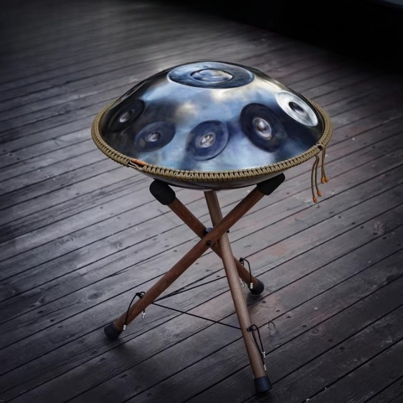 حامل هاندبان من الخشب الصلب مص - مراجعة Musical Instrument Handpan وسعره