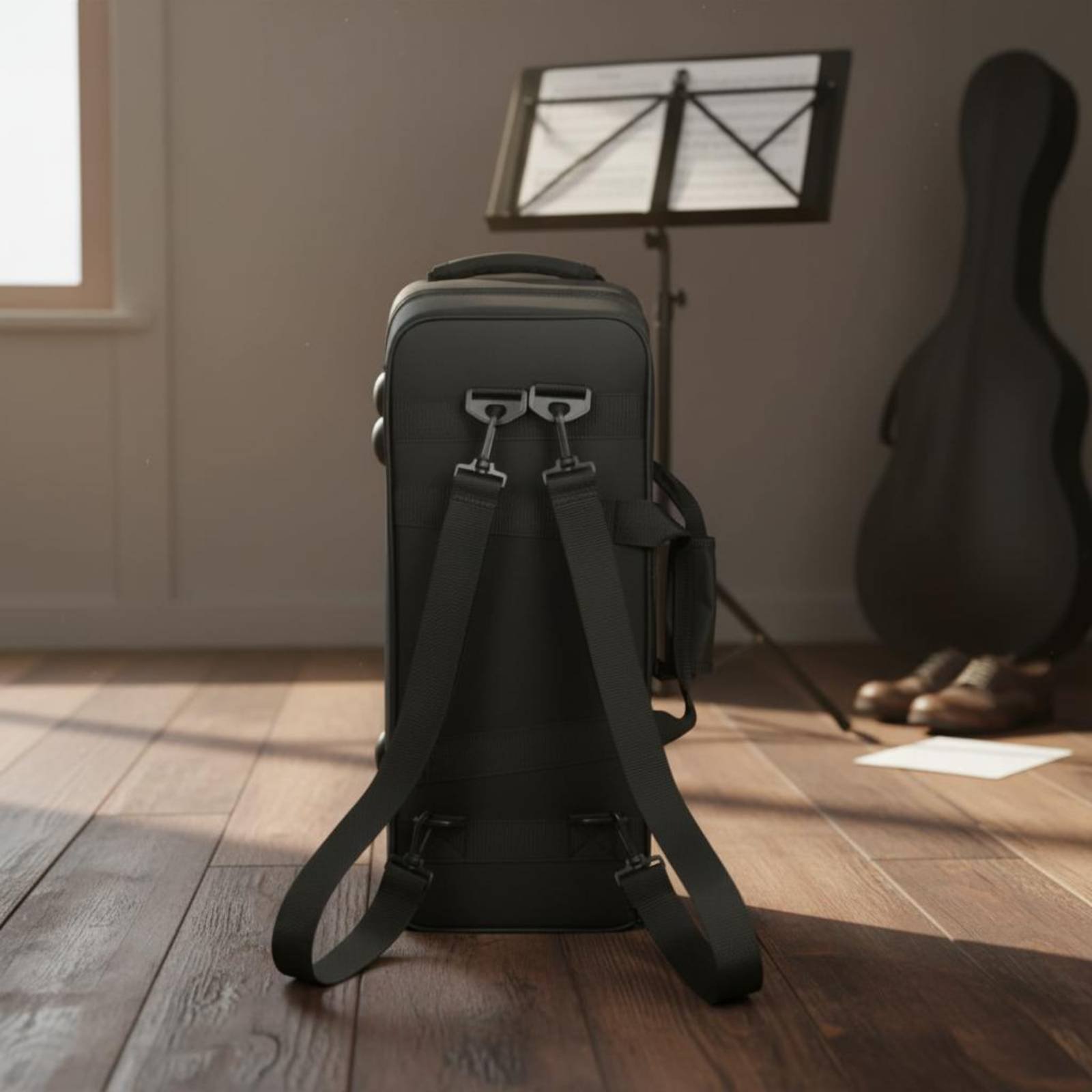 حقيبة ترومبيت سوداء سميكة ومبط - مراجعة Musical Instrument Bag وسعره