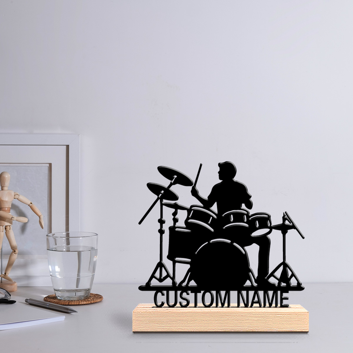 1 قطعة اسم مخصص فاز طبل الآلات - مراجعة Musical Instrument With Names وسعره
