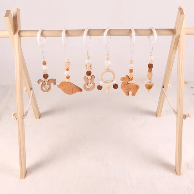 6 قطعة ألعاب الأطفال الخشبية خ - مراجعة Musical Instrument Rattle وسعره