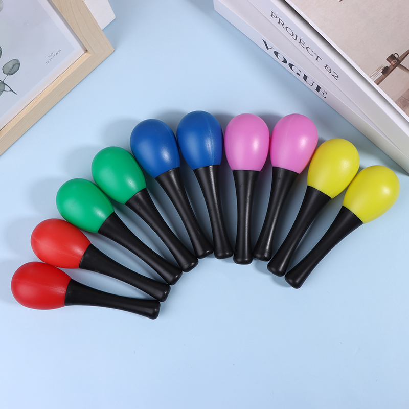 2 قطعة من البلاستيك Maracas ال - مراجعة Musical Instrument Rattle وسعره