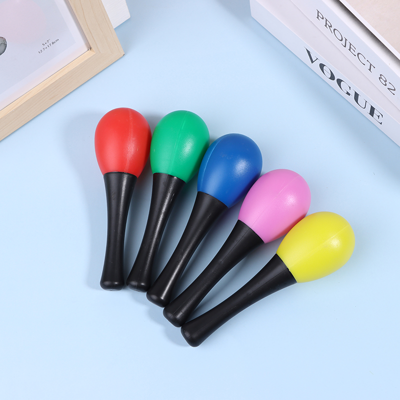 2 قطعة من البلاستيك Maracas ال - مراجعة Musical Instrument Rattle وسعره