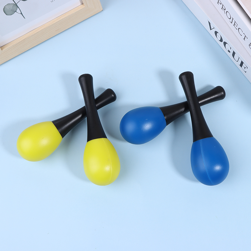 2 قطعة من البلاستيك Maracas ال - مراجعة Musical Instrument Rattle وسعره