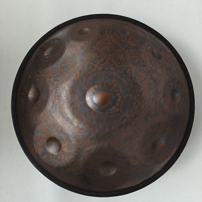 9 لهجة التأمل HandPan 10 نغمات - مراجعة Musical Instrument Types وسعره