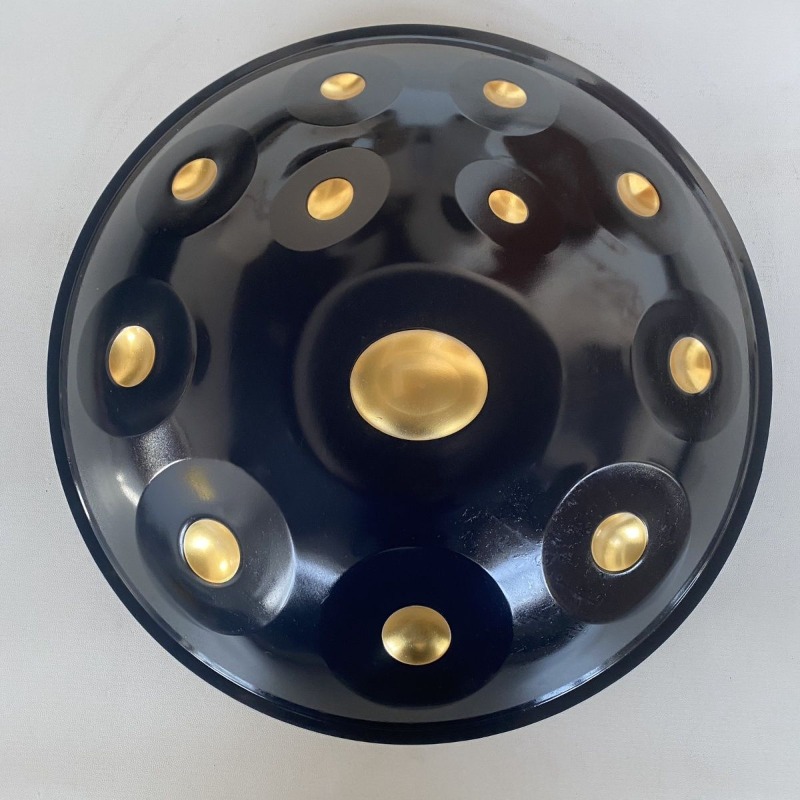 9 لهجة التأمل HandPan 10 نغمات - مراجعة Musical Instrument Types وسعره