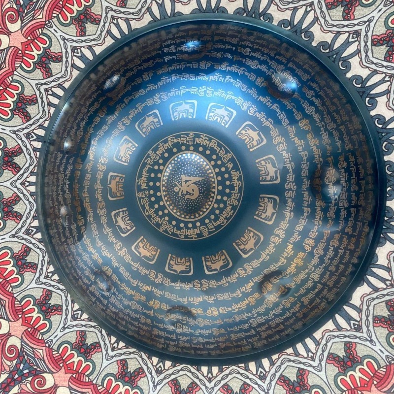 9 لهجة التأمل HandPan 10 نغمات - مراجعة Musical Instrument Types وسعره