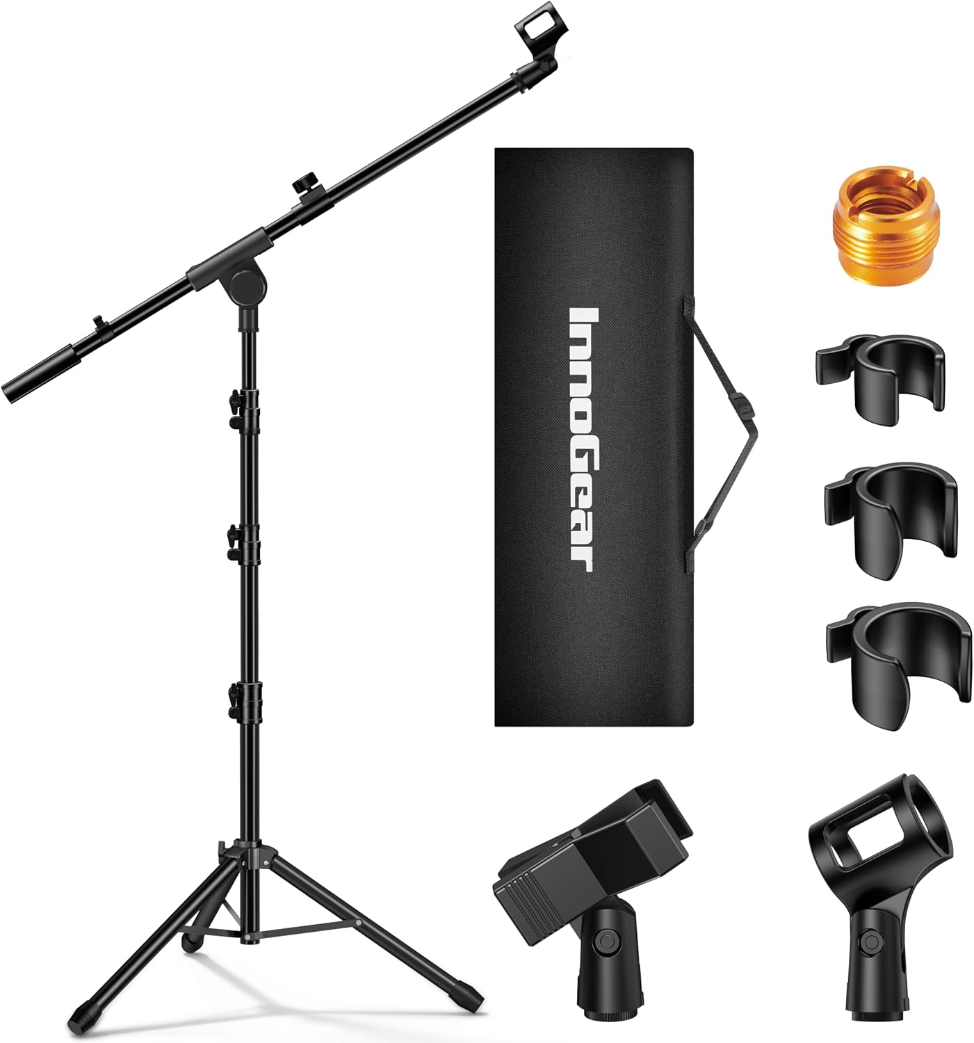 حامل ميكروفون مزدوج مع ذراع قا - مراجعة Shure Mic Sm58 وسعره