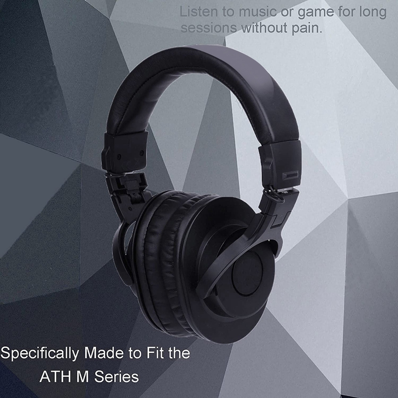 وسائد أذن بديلة M50X متوافقة م - مراجعة Audio Technica Headphone Ath-M20X وسعره